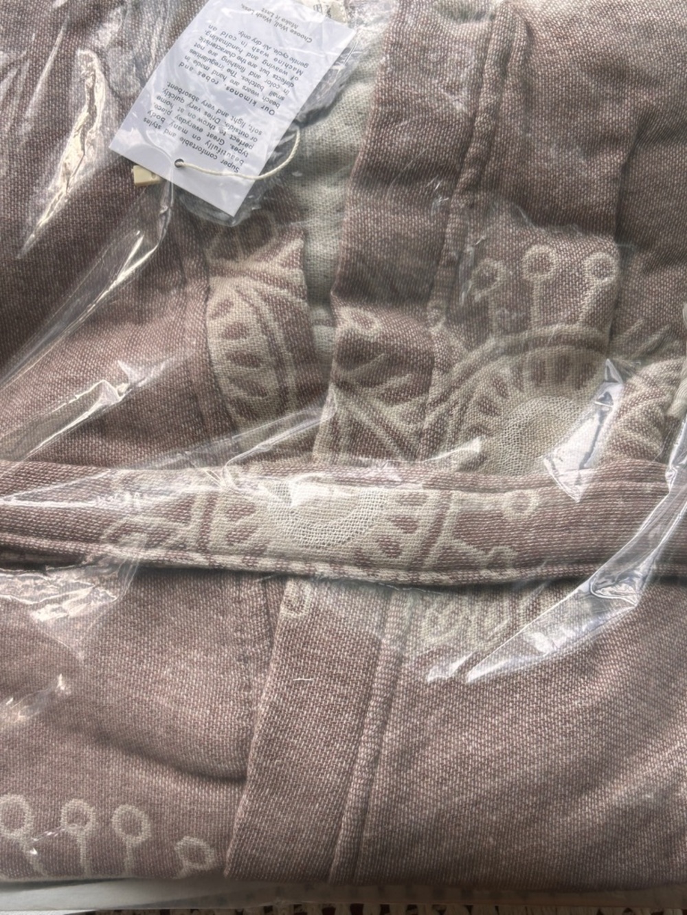 All Eyes on You Brown Cream Unisex Luxury Cotton Sash Belt Festival Beach NEW - Picture 9 of 16